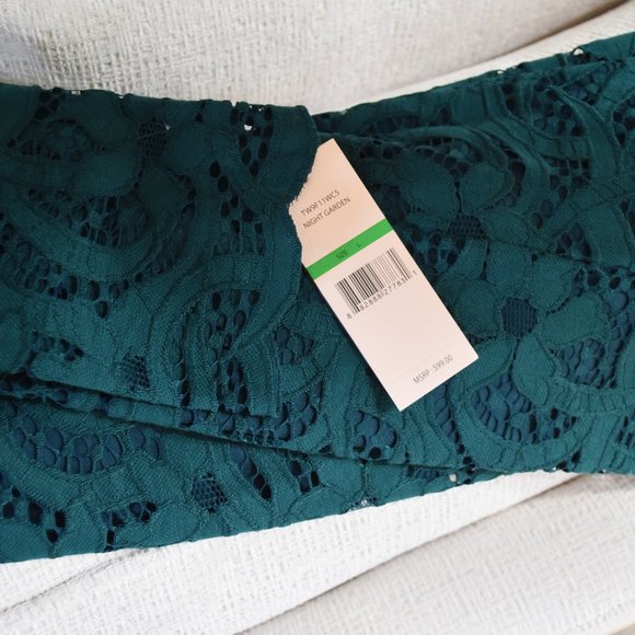 NWT Nanette Lepore Lace Long Sleeve Blouse Top. - Picture 7 of 7